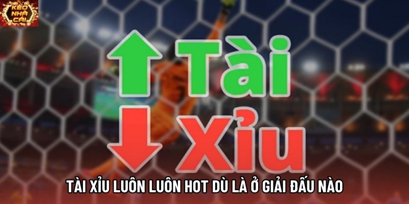 Tài xỉu luôn luôn hot dù là ở giải đấu nào